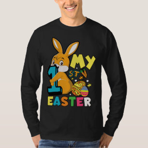 T-shirt Mignon Ma première chasse aux œufs de Pâques Garço