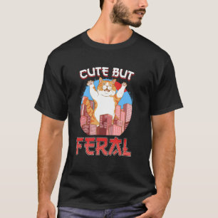 T-shirt Mignon mais sauvage ! Tenue de concert de fête de