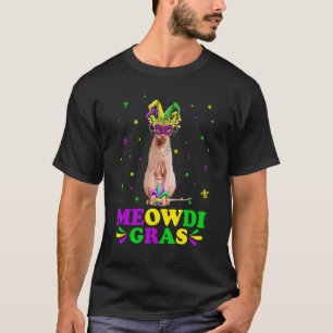 T-shirt Mignon Masque de Carnaval de Chat Sphynx Meowdi Gr