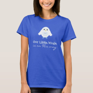 T-shirt Mignon Notre petit oiseau est en route - Maternité