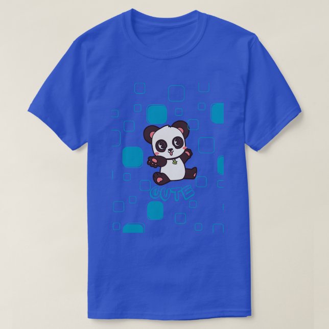 T-shirt mignon panda design (Design devant)