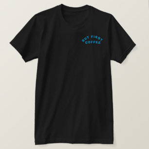 T-shirt mignon pour amateur de café avec dessin an