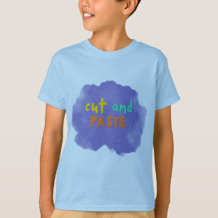 T-shirt mignon pour enfants créatifs