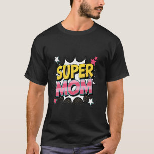 T-shirt mignon pour la fête des mères Mama rétro S