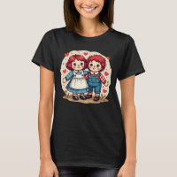Mignon Raggedy Ann et Andy Vintage