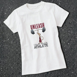 T-shirt Mignon Suricate Libérez Votre Athlète Intérieur De