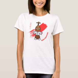T-shirt Mignon Yokai de Luth Biwa-bokuboku