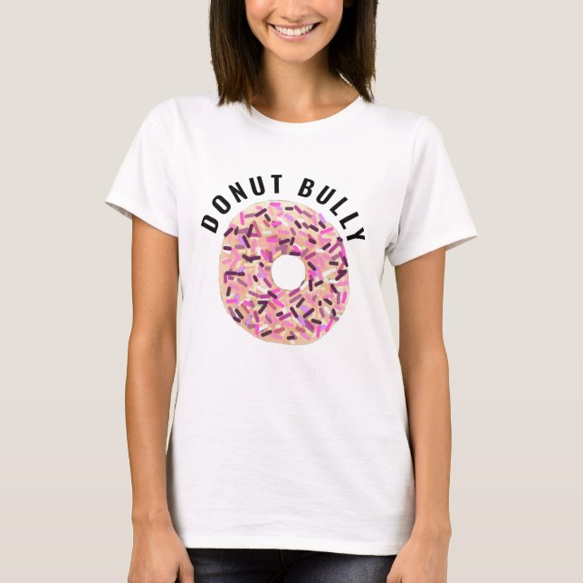 T-shirt Mignonne âne rose (Devant)