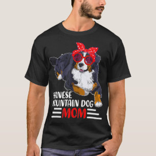 T-shirt Mignonne Bernese Mountain Dog Maman Fête des mères