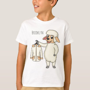 T-shirt Mignonne brebis avec blouson
