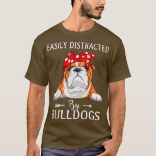 T-shirt Mignonne bulldog