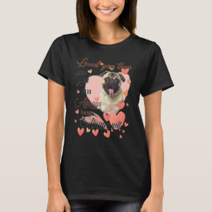 T-shirt Mignonne Carlin Maman Coeurs Joyeux Fête des Mères