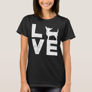 T-shirt Mignonne Chihuahua Pour Hommes Et Femmes