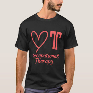T-shirt Mignonne ergothérapie à long manches cadeau de che