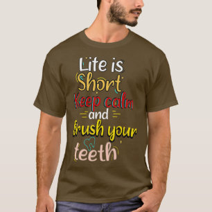 T-shirt Mignonne Femme Maman Dental Assistant Idée cadeau