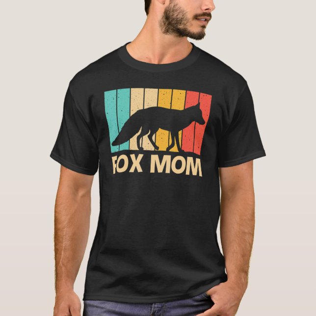 T-shirt Mignonne Fox pour maman Fennec Fox Forêt arctique (Devant)