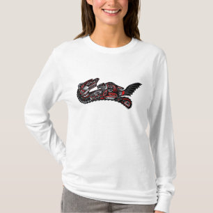 T-shirt Mignonne Haida Mère Otter & Baby Shirt