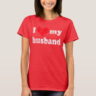 T-shirt Mignonne J'aime mon mari