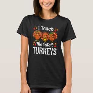 T-shirt Mignonne J'Enseigne Les Petites Déchets Les Plus C