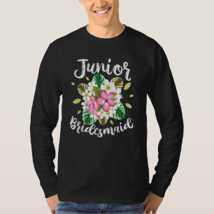 T-shirt Mignonne Jeune Femme D'Accueil Pour Jr Bridesmaids