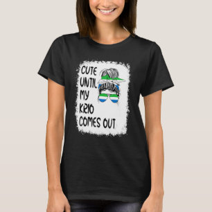 T-shirt Mignonne Jusqu'À Ce Que Mon Krio Sorte