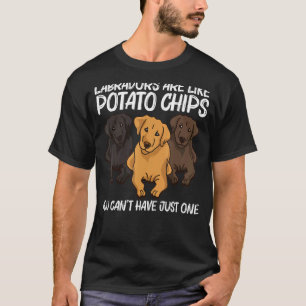 T-shirt Mignonne Labrador Pour Hommes Femmes Chien Chien C