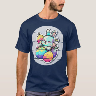 T-shirt Mignonne lapin de Pâques 1