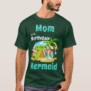 T-shirt Mignonne Maman Du 7E Anniversaire