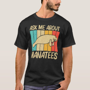 T-shirt Mignonne Manate Hommes Vache De Mer Dugong Manatee