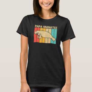 T-shirt Mignonne Manate Pour Hommes Garçons Vache De Mer D