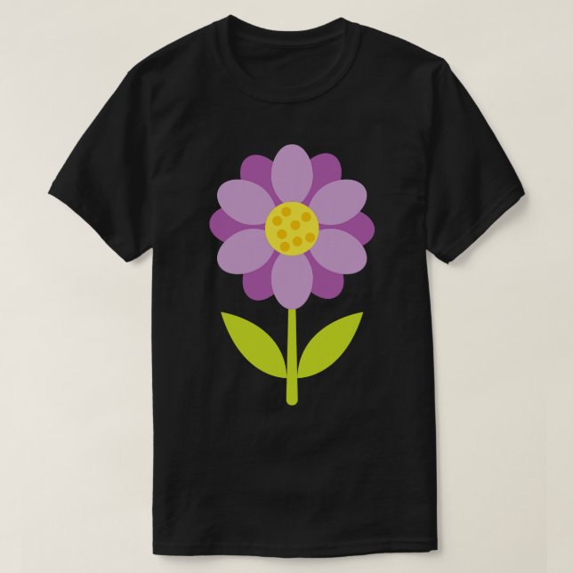 T-shirt Mignonne marguerite colorée 2 (Design devant)