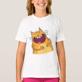 T-shirt Mignonne, mec, tee - shirts, chaton, drôle, T-shir