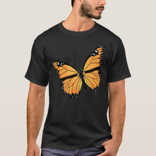 T-shirt Mignonne Monarque Papillon Art Hommes Femmes Beurr