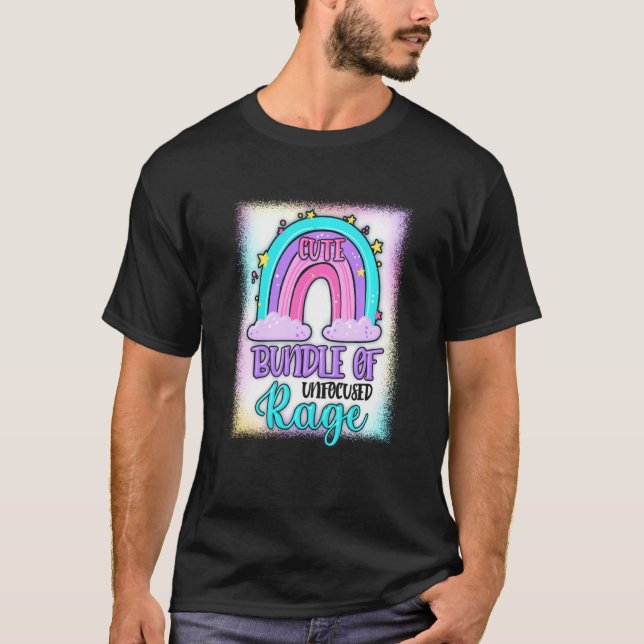 T-shirt Mignonne Offre De Rage Non Concentré Pastel Goth R (Devant)