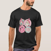 Mignonne Père Noël Face Rose Super boules de Noël