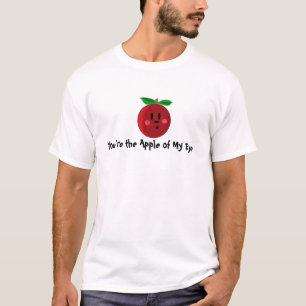 T-shirt Mignonne pomme de mon oeil