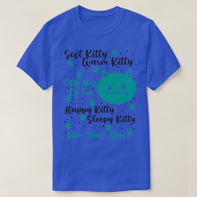T-shirt Mignonne propriétaire de chat Kitten chat maman ch (Design devant)