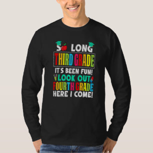 T-shirt Mignonne Si Longue Troisième Année Regardez La Qua