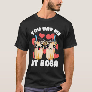 T-shirt Mignonne, Tu M'As Eu Chez Boba Funny Anime Kawaii