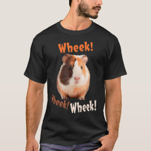 T-shirt Mignonne Wheek Wheek Wheek Guinea Pig Propriétaire