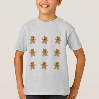 T-shirt Mignons biscuits chat en pain d'épice