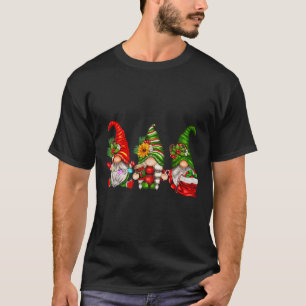 T-shirt Mignons Gnomes de Noël Famille Correspondant Noël 
