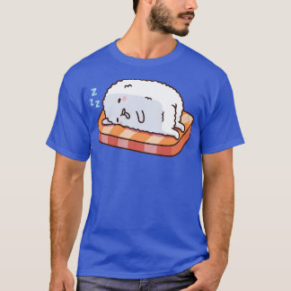 T-shirt Mignons Sushi Japonais Dormir Et Droguer Drôle