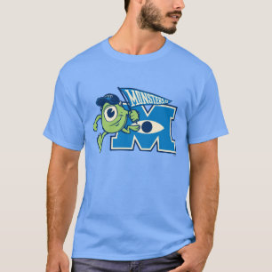 T-shirt Mike avec le drapeau Monsters U