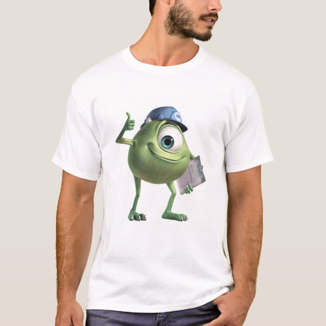 T-shirt Mike de Monsters Inc. avec Porte - bloc (Devant)