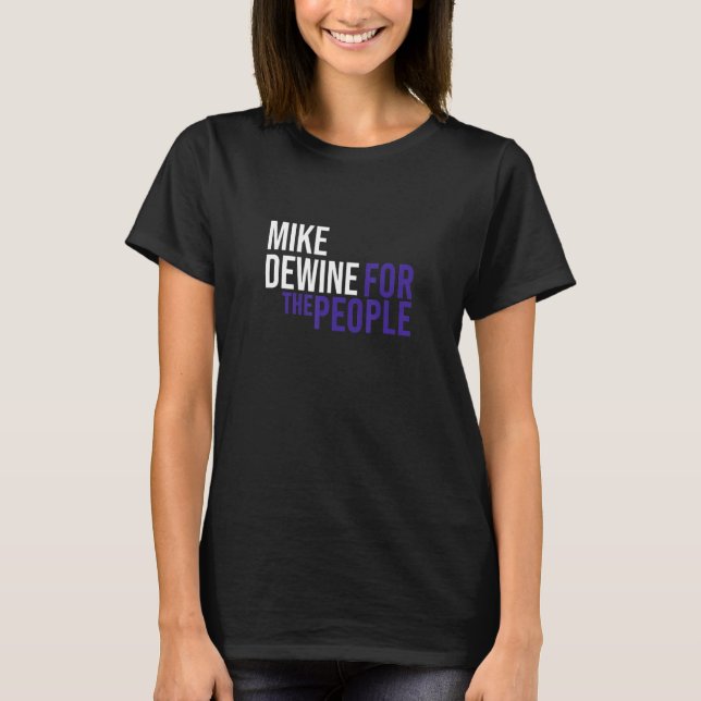 T-shirt Mike DeWine Pour Le Patriote Républicain Pro Du Pe (Devant)