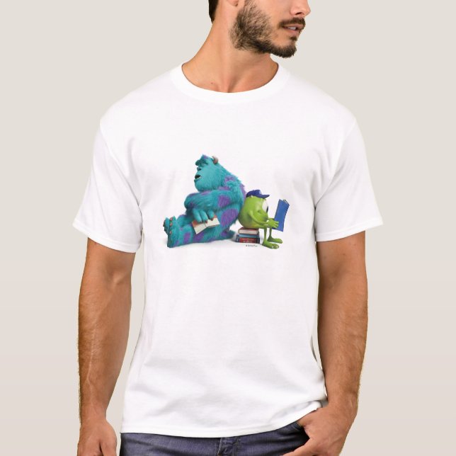 T-shirt Mike et Sulley Reading (Devant)