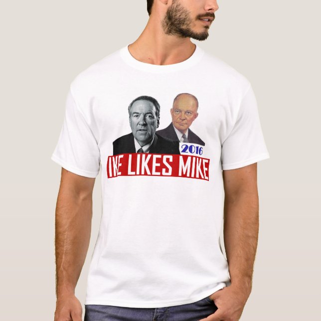 T-shirt Mike Huckabee à la présidence en 2016 (Devant)