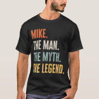 Mike Le Meilleur Mythe Homme Légende Meilleur Nom 