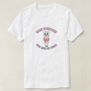 T-shirt Mikitiez cottoncandy glecream chaud soleil